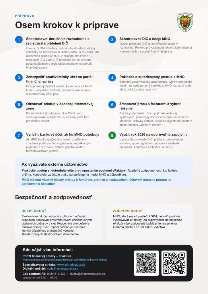 Základné informácie o&nbsp;tejto povinnosti a&nbsp;o krokoch, ktoré môžete vykonať ešte pred začiatkom jej uplatňovania