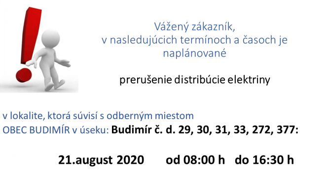 21.08.2020 od&nbsp;08:00h do&nbsp;16:30 h