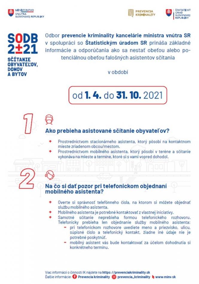Ako sa nestať obeťou falošných asistentov sčítania