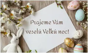 Prajeme Vám pokojné prežitie veľkonočných sviatkov.