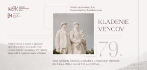 Pietny akt kladenia vencov Dargov dňa 7.5.2024.